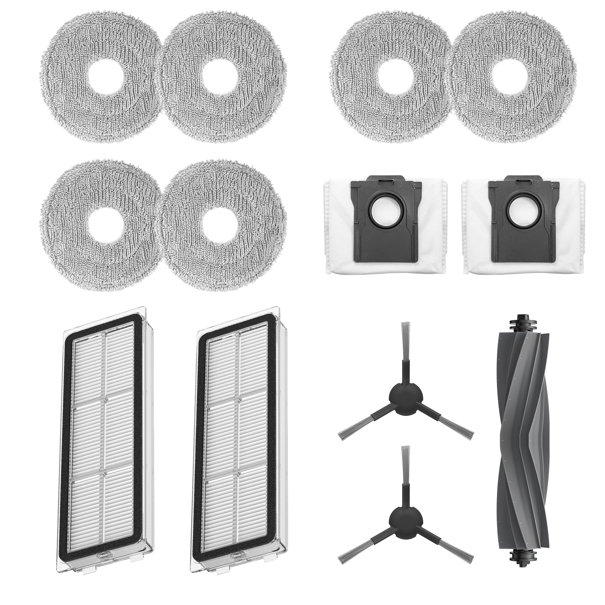 Dreame L10s Plus Robot Vacuum Accessories Kit - Replacement Parts for Efficient Cleaning | Perfect for Hardwood Floors, Carpets & Pet Hair Removal