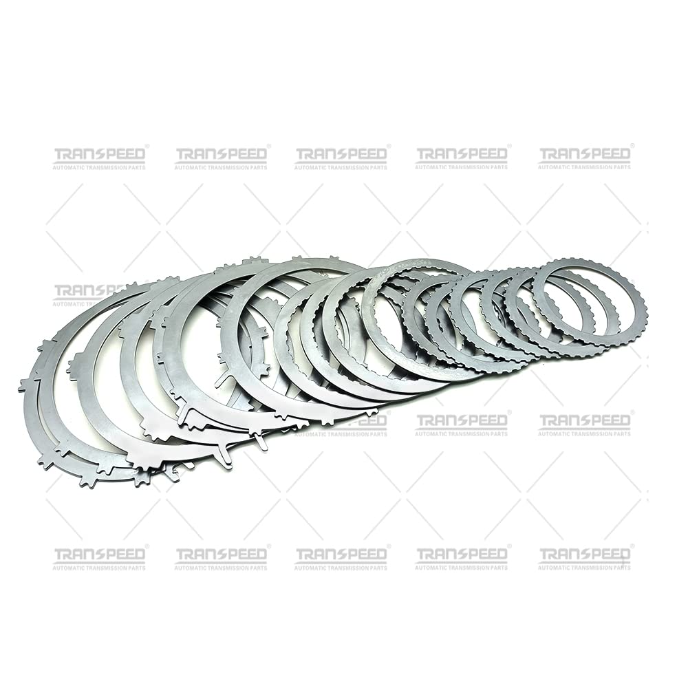 TRANSPEED 6T70E 6T75E Automatic Transmission Master Rebuild Kit - Overhaul Kit with Friction Plates & Steel Plates - Compatible with Buick, Cadillac, Chevrolet - Perfect for Transmission Repair & Maintenance