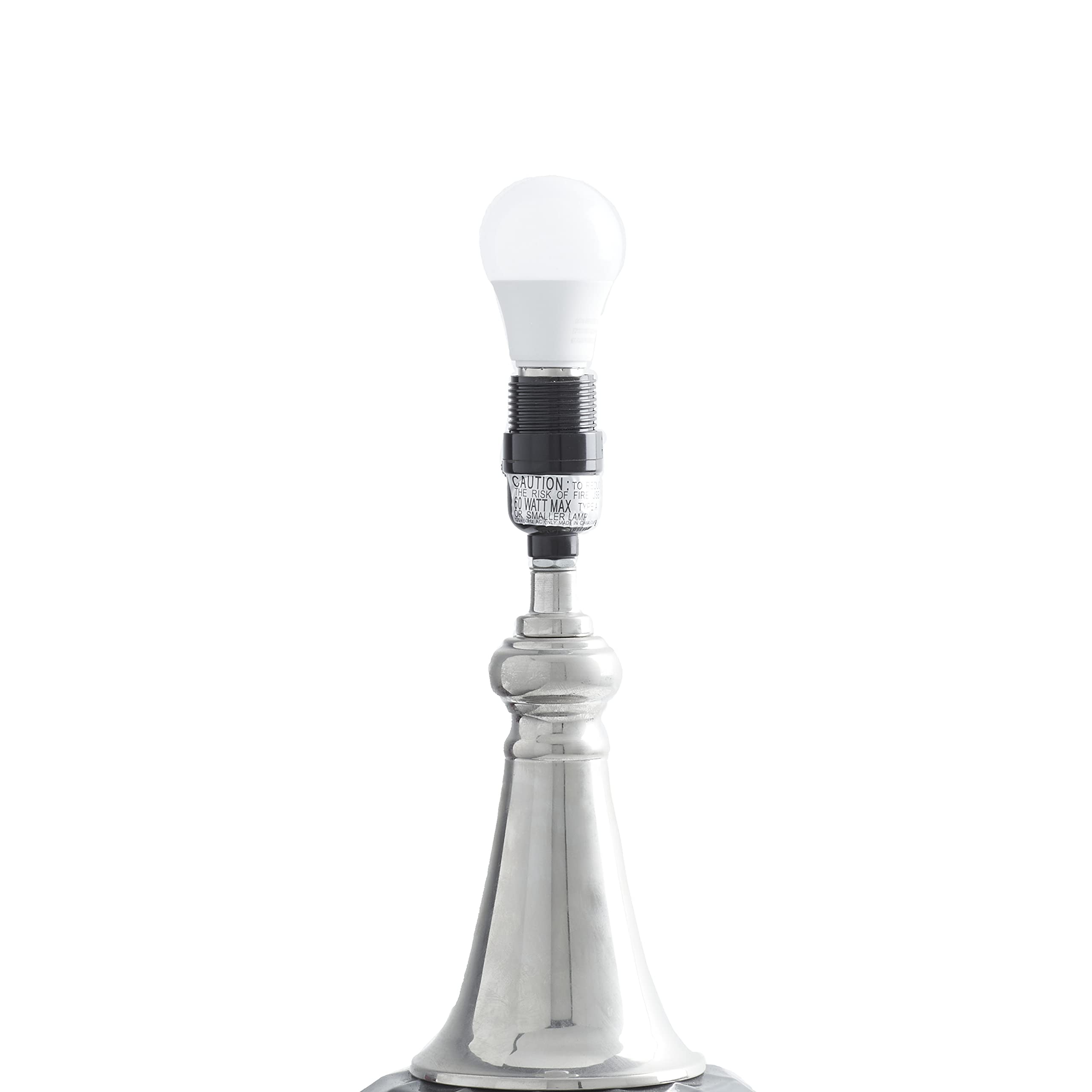 Deco 79 Modern Glass Round Table Lamp - 16
