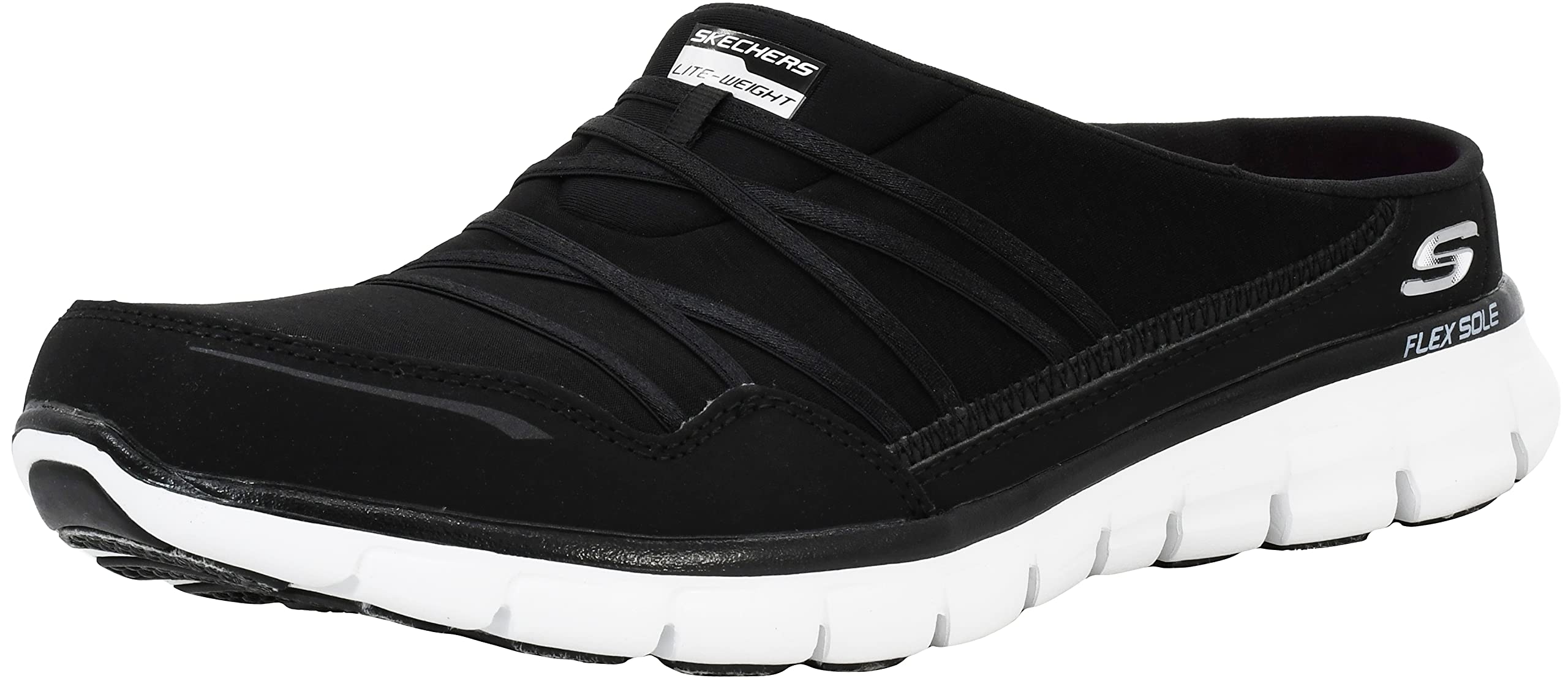 Skechers Sport Women's Air Streamer Slip-On Mule Shoes - Lightweight Comfortable Walking Shoes for Women - Perfect for Casual Wear, Travel & Everyday Use