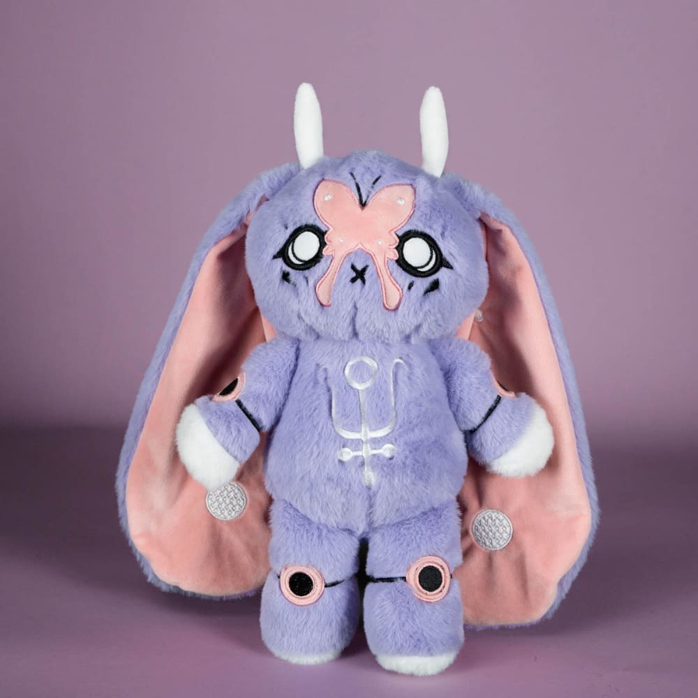 Plushie Dreadfuls Lupus Rabbit Stuffed Animal - Soft Cuddly Plush Toy for Kids & Adults, Perfect for Gifts, Comfort, and Lupus Awareness