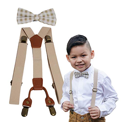 Beige With Beige Bowtie