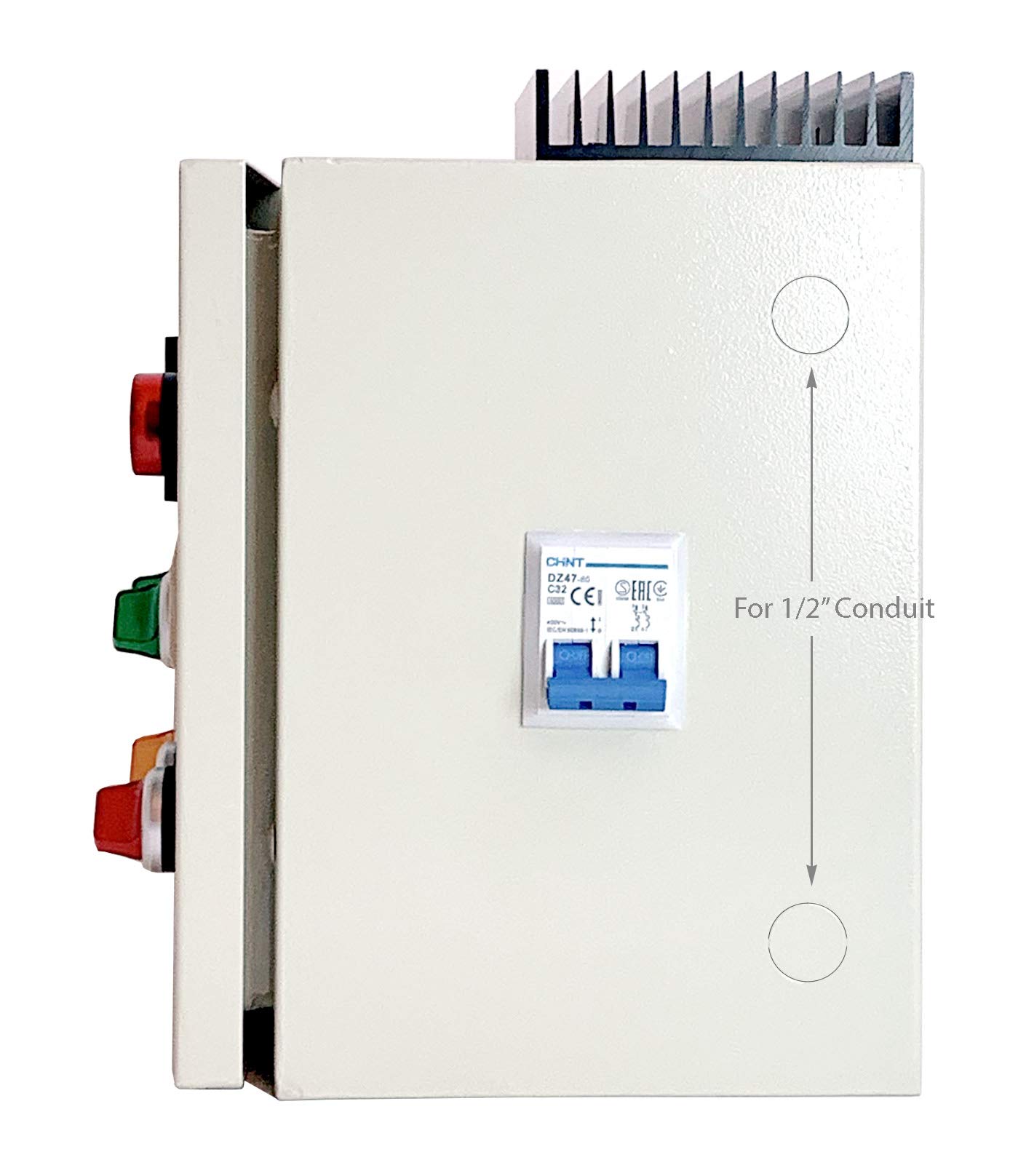 PCO204 Powder Coating Oven Control Panel with Light & Fan Control - 240V 30A 7200W for Industrial Baking & Curing Applications