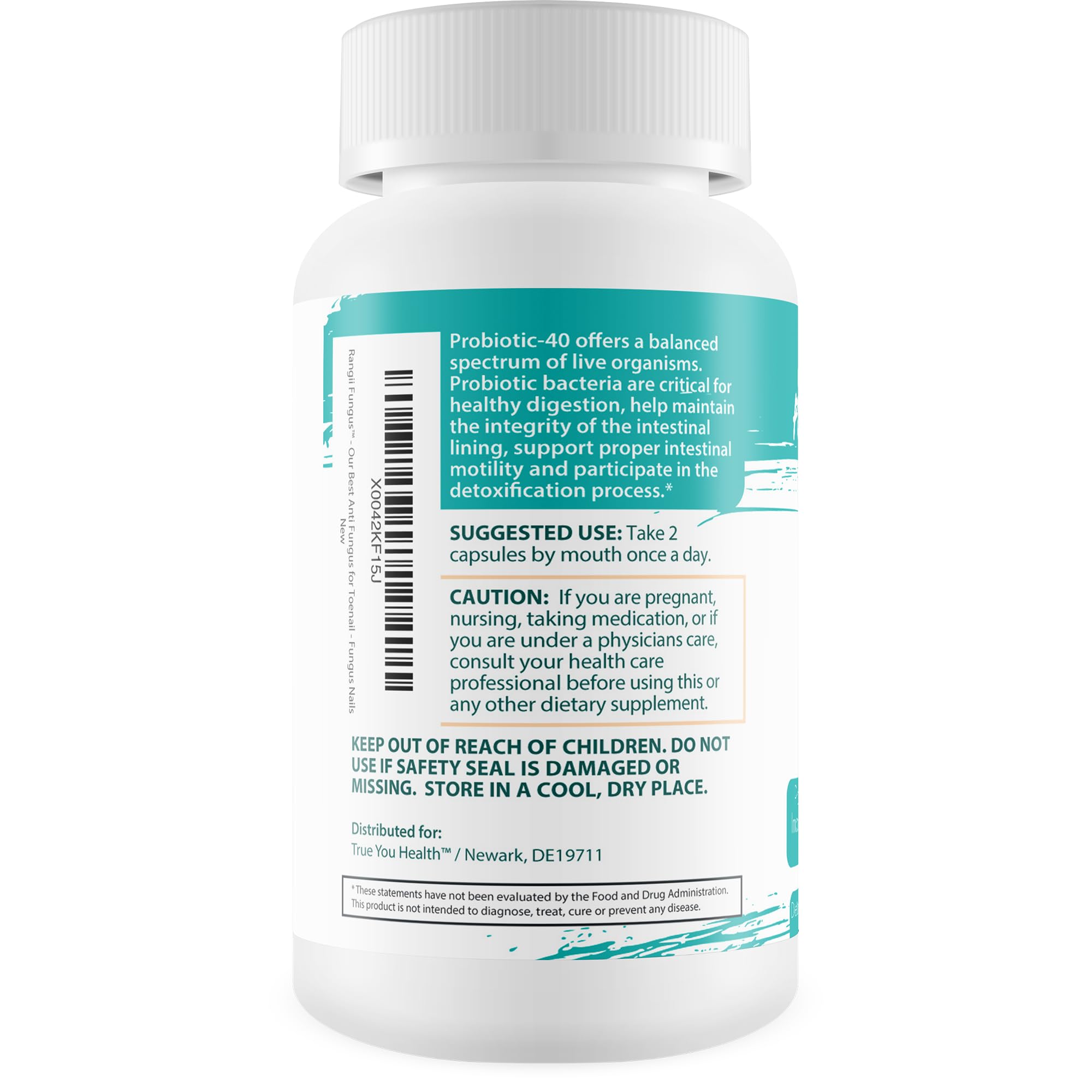Rangii Fungus - Best Anti-Fungal Probiotic Pills for Nail & Toenail Fungus Treatment - Natural Probiotic Supplement for Fungus Support - Ideal for Athletes & Active Lifestyles
