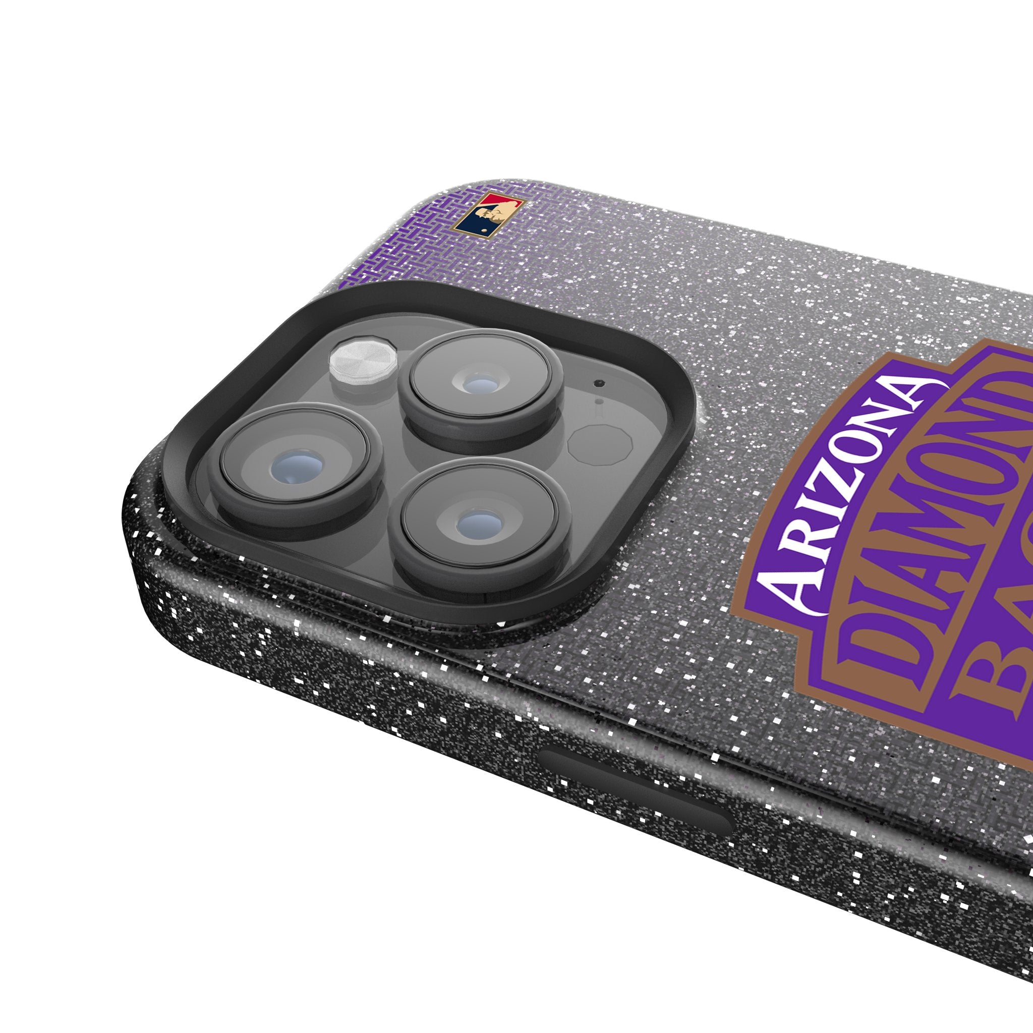 Arizona Diamondbacks 1999-2006 Cooperstown Collection Linen Bling Phone Case for Apple iPhone - Perfect for Baseball Fans & Game Day Accessories
