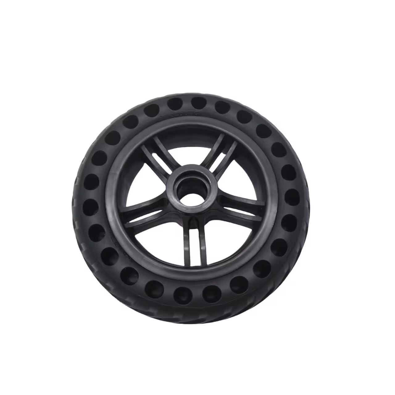 8 Inch Electric Scooter Rear Wheel Replacement - Compatible with Kugoo S1 Plus, Non-Pneumatic Solid Tire Hub Motor (Perfect for Urban Commuting & Last-Mile Transportation)