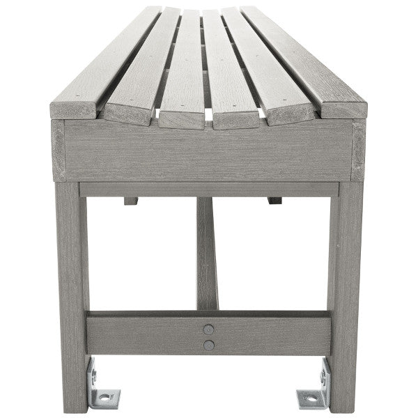 Sequoia Professional 6ft Commercial Grade Backless Picnic Bench - Heavy Duty Outdoor Dining Table for Parks, Camping & Backyard Gatherings