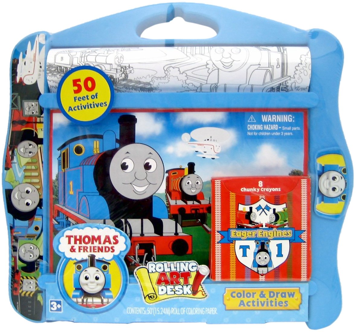 Thomas The Tank Rolling Art Desk for Kids' Creative Play
