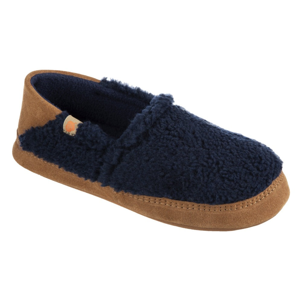 Women's Acorn® Moc II Collapsible Heel Slippers with Indoor/Outdoor Sole - Cozy House Shoes for Relaxing at Home, Lounging & Quick Outdoor Errands