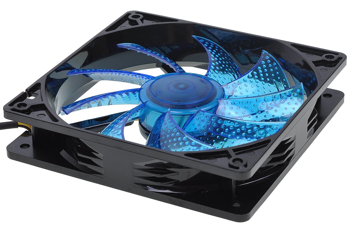 Alphacool Coolmove 2-1300rpm 120mm PC Cooling Fan - High Performance 120x120x25mm Axial Fan for Computer Case, CPU Cooler & Gaming PC Builds - Perfect for Quiet Airflow & PC Cooling Systems