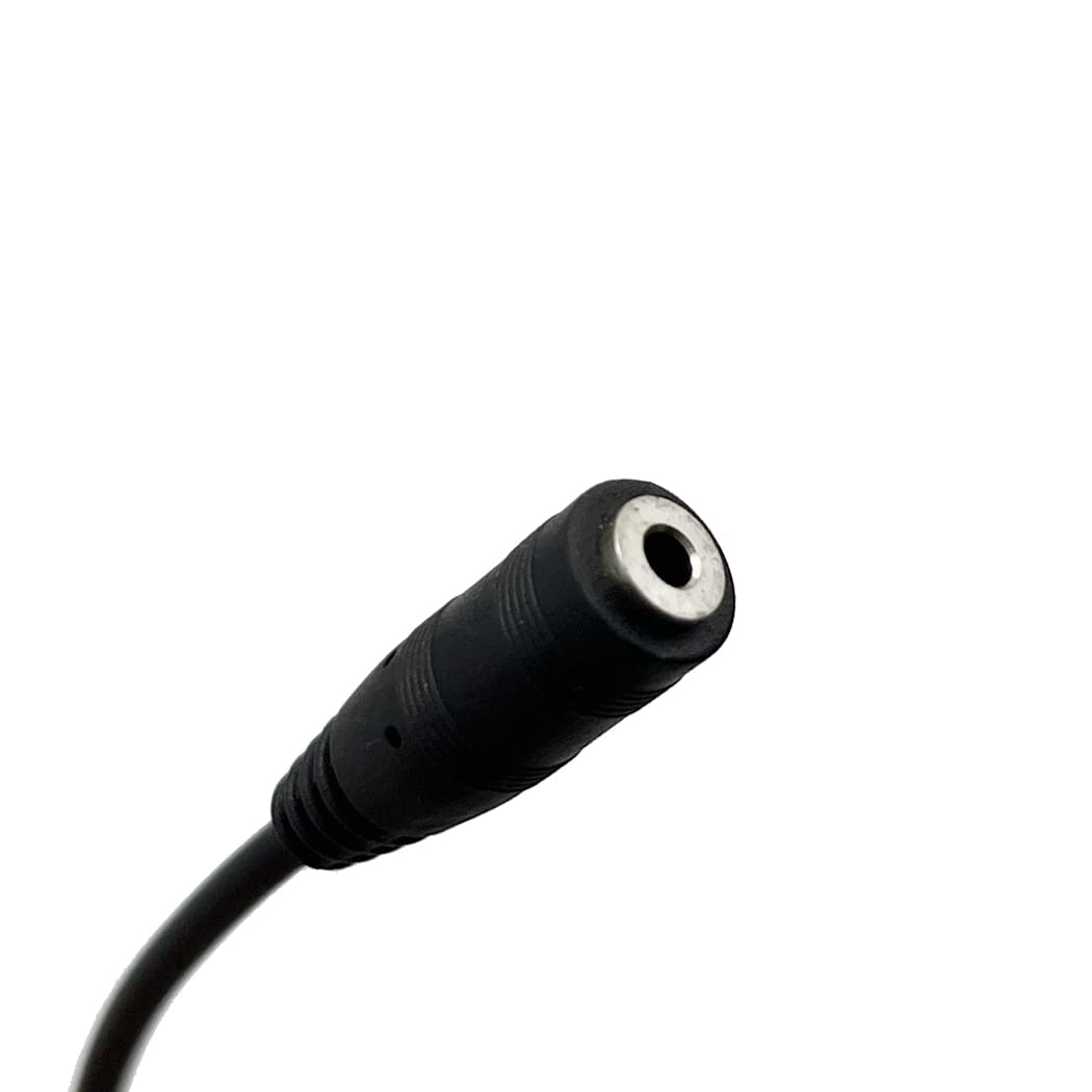 Seadream 2-Pack Right Angle 3.5mm Male to 3.5mm Female Stereo Audio Adapter Cable - Compatible with Camera Remote, Headphones, Headsets - Perfect for Photography, Music & Gaming Accessories