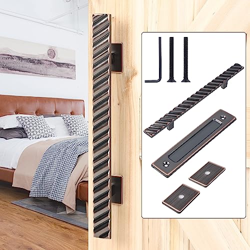 Barn Door Handle - Oil Rubbed Bronze