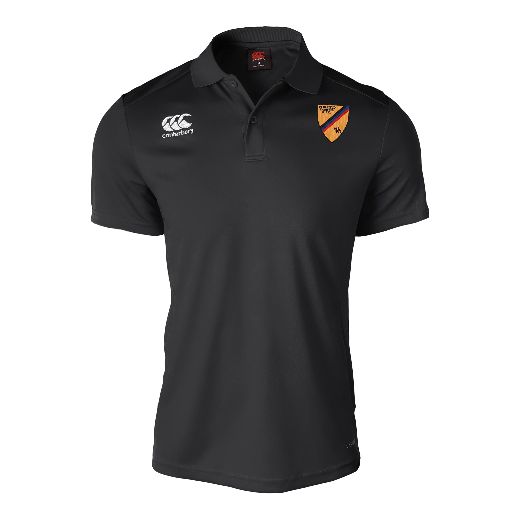 Fairfield Yankees RFC CCC Club Dry Polo - Men's Breathable Quick-Dry Performance Shirt for Golf, Tennis & Casual Wear