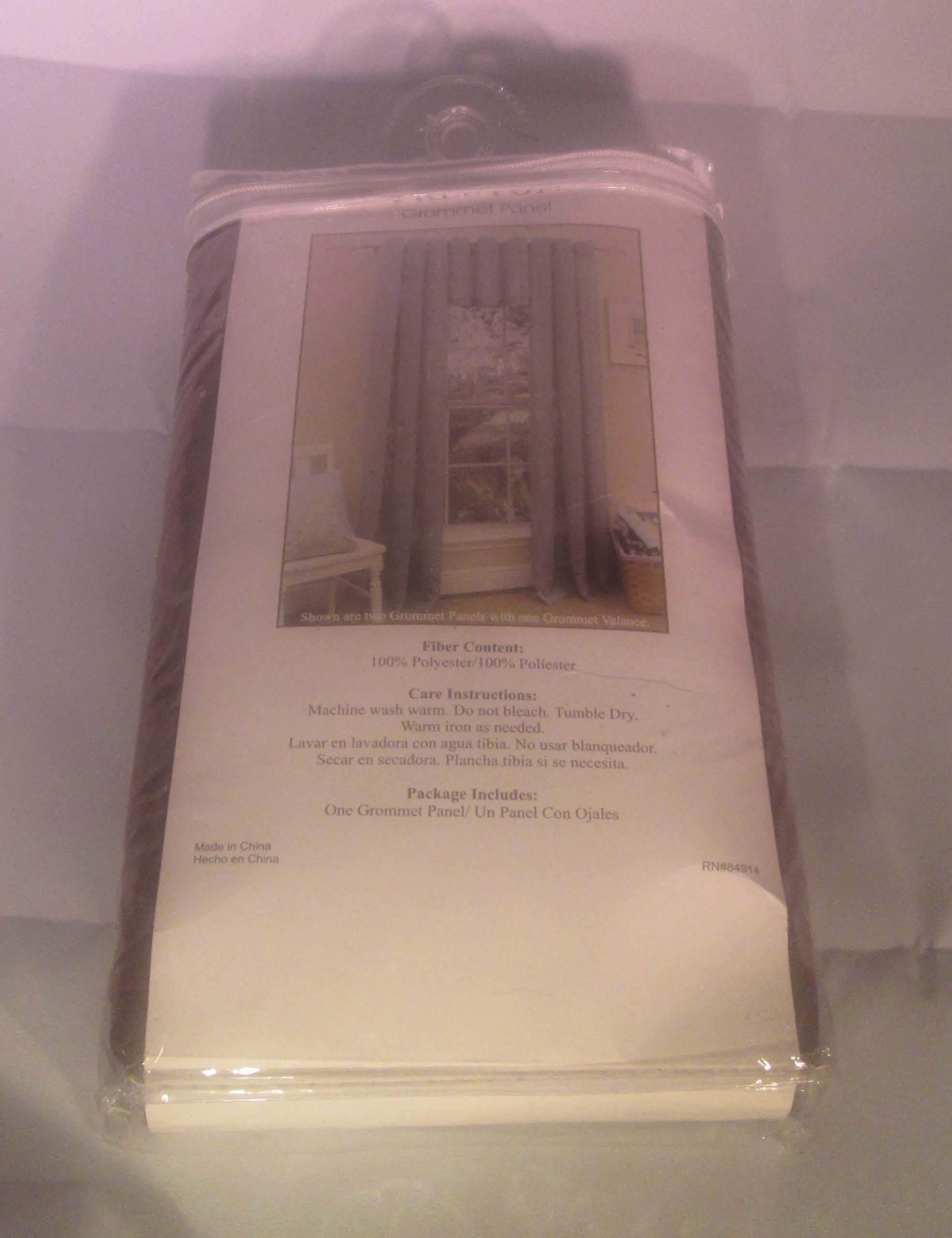 Miller Preston Grommet Blackout Curtains 48x108 Inches - Thermal Insulated Window Drapes for Bedroom & Living Room - Noise Reducing & Energy Saving Home Decor