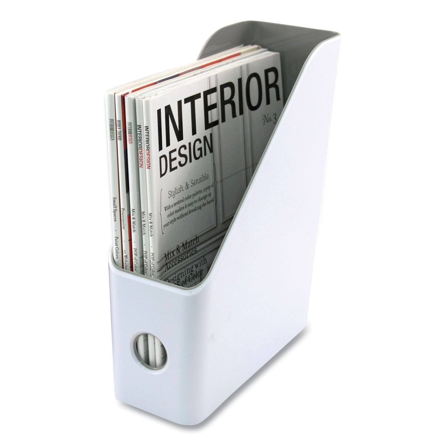 Advantus Fusion Magazine File Organizer - 4.25