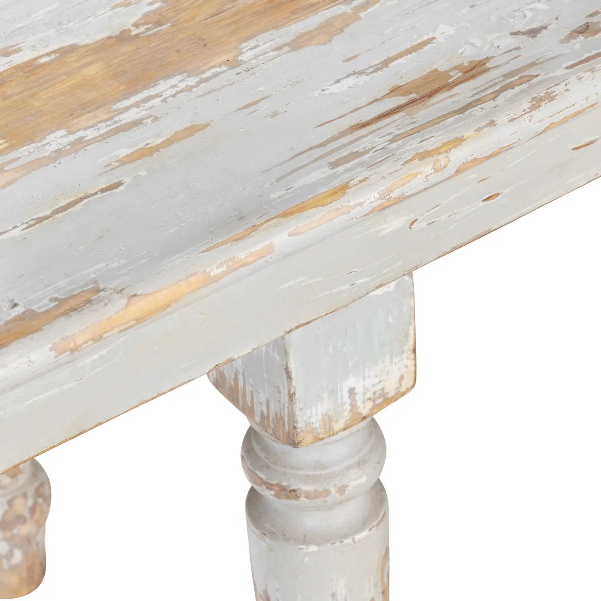 La Grange Gathering Table - Solid Wood Dining Table for 8, Farmhouse Style Kitchen Table, Perfect for Family Dinners & Entertaining Guests