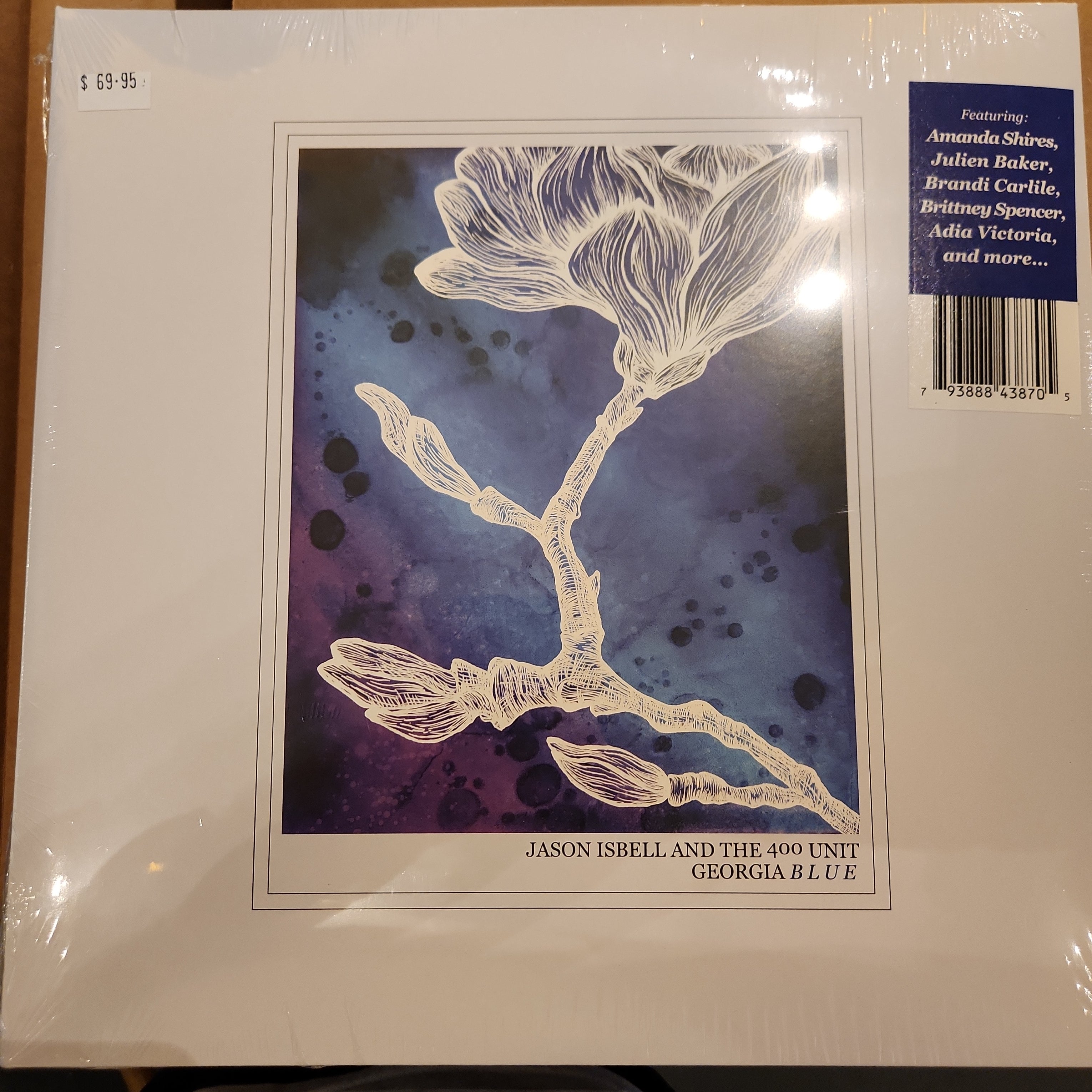 Jason Isbell - Georgia Blue (Double Vinyl LP) | Limited Edition Collectible Record for Music Lovers & Audiophiles - Perfect for Home Listening, Gifts & Vinyl Collections