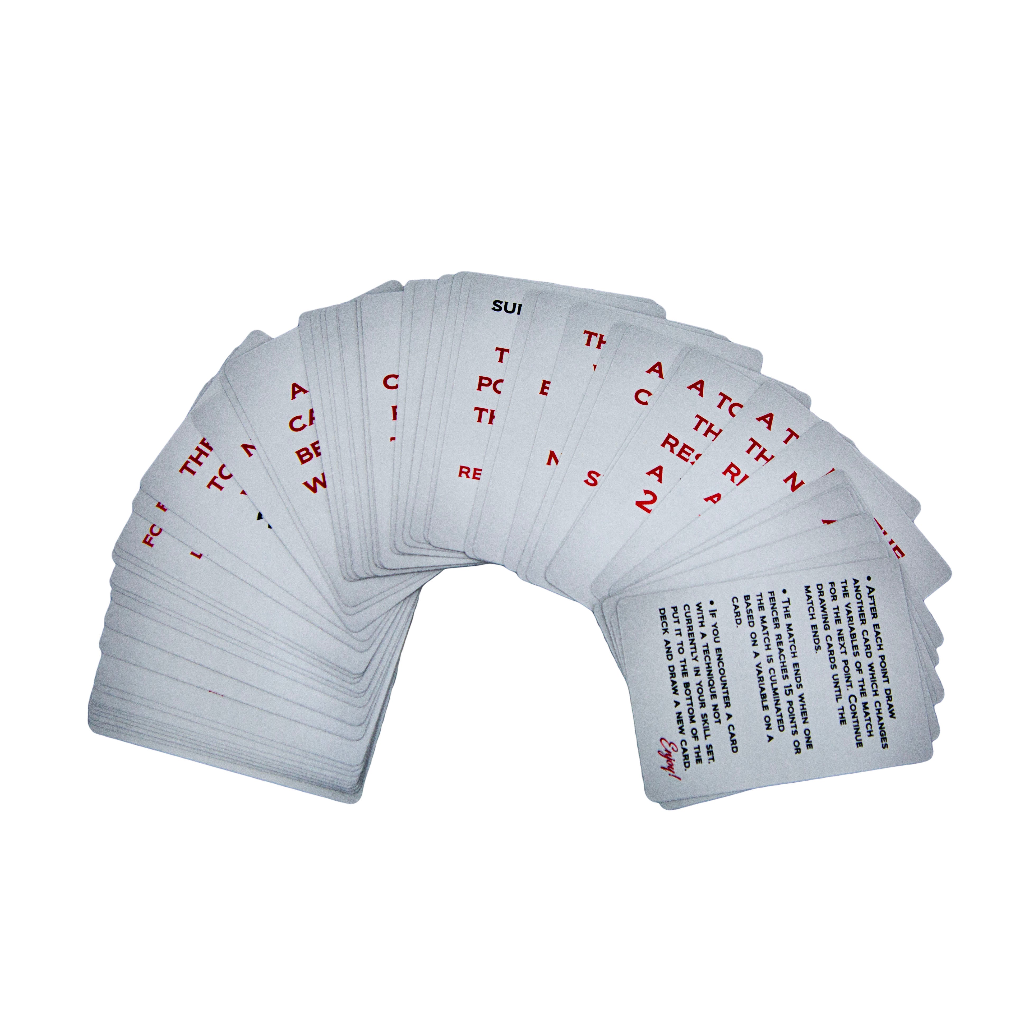 En Garde Fencing Card Game - Strategy Dueling Trilogy for Family Game Nights & Competitive Play