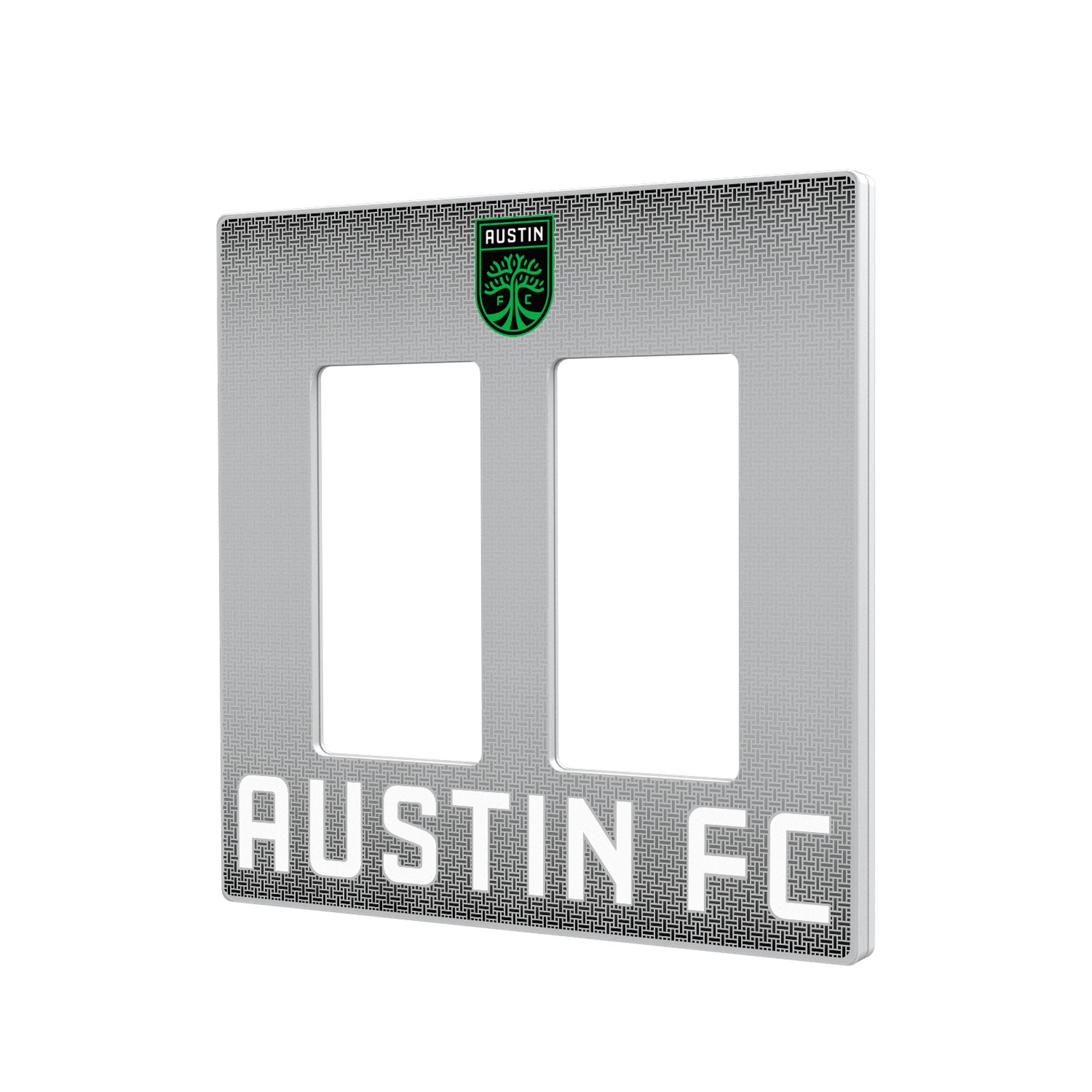 Austin FC Linen Hidden Screw Light Switch Plate Cover - Decorative Wall Plate for Home & Office - Perfect for Bedroom, Living Room, Kitchen Decor