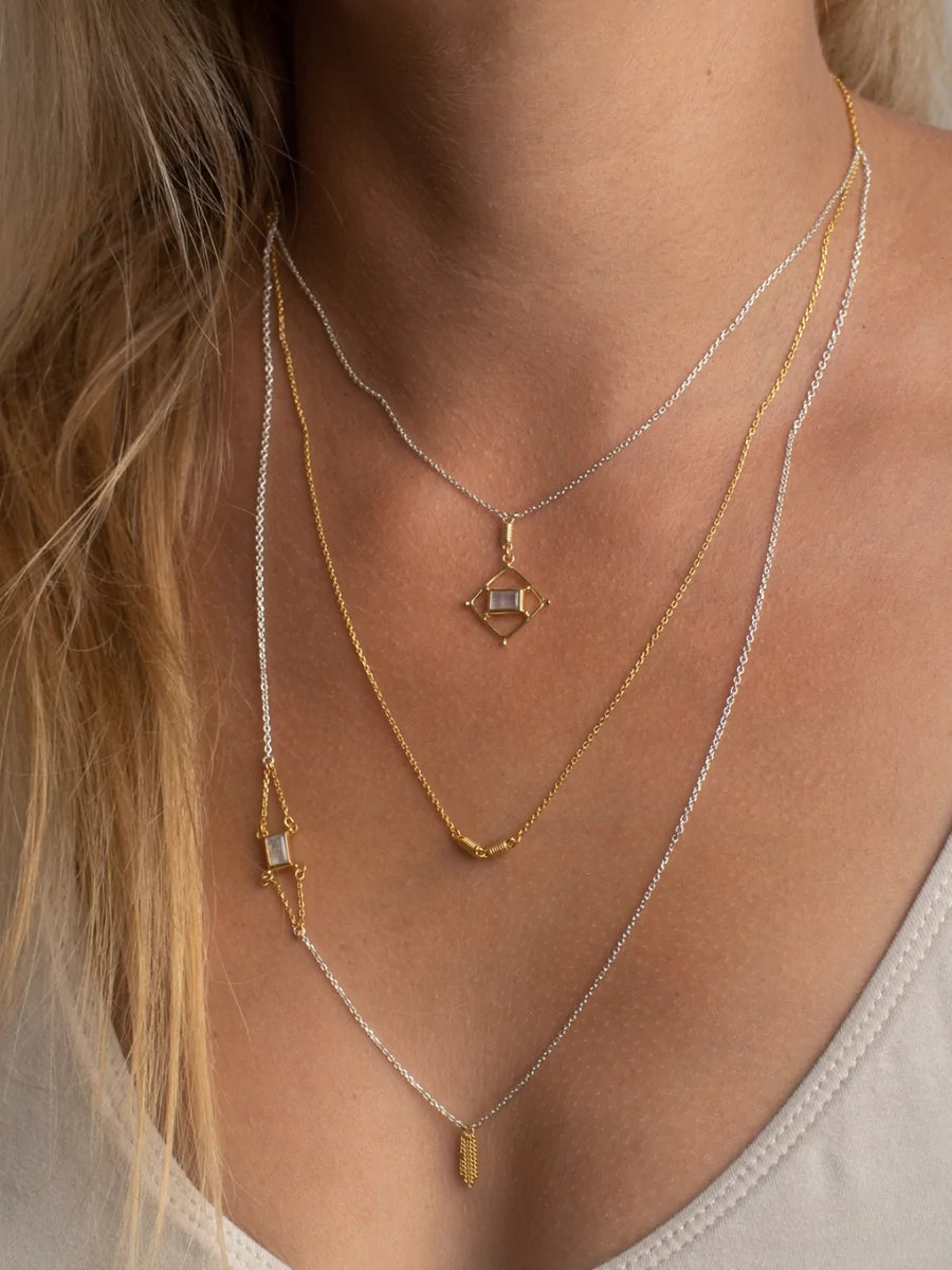 Gratitude Necklace for Women - Inspirational Jewelry with Meaningful Message - Perfect for Daily Wear, Gifts & Special Occasions