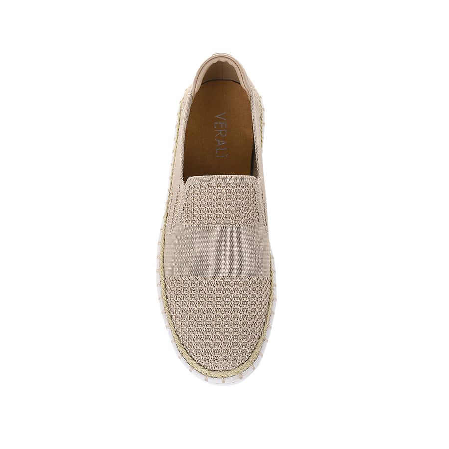 Queen Slip On Sneakers - Natural Knit Women's Comfortable Casual Shoes for Walking, Travel & Everyday Wear