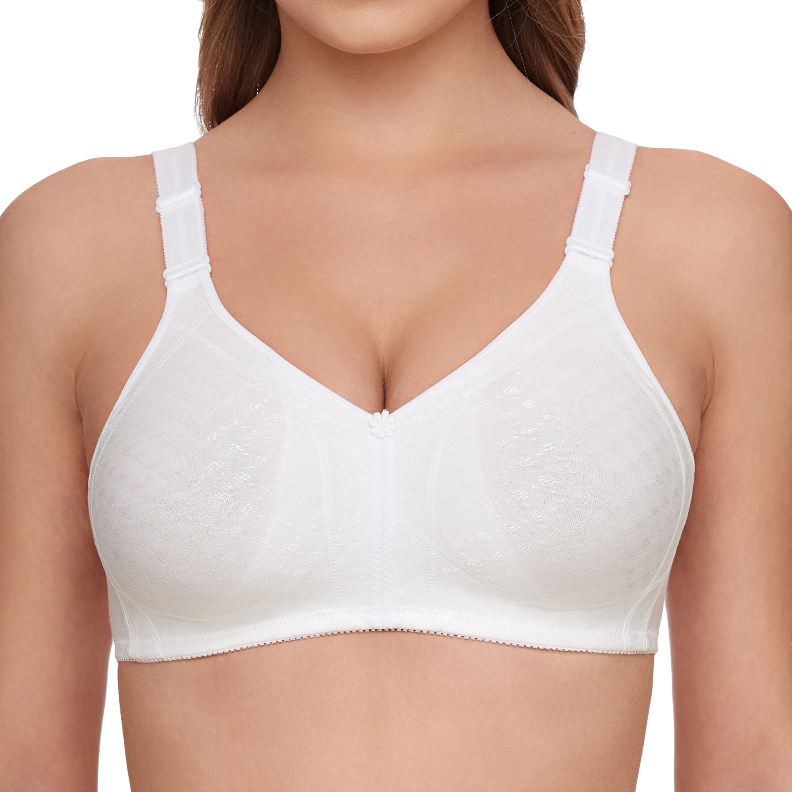 Full Figure Non-Wired Seamless Bra for Women - Comfort All Day Wear
