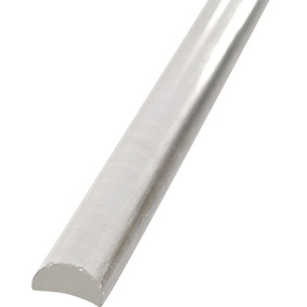 Clear Acrylic Shower Screen Door Water Bar Floor Seal - Waterproof Bathroom Barrier for Glass Shower Enclosures, Bathtubs & Wet Rooms (36 Inch) - Prevents Leaks & Protects Floors