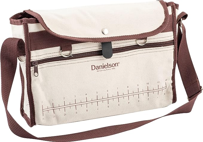 Danielson Polar Creel 14 Fishing Bag with Waterproof Pouch - Lightweight Fly Fishing Gear for Trout & Salmon - Perfect for Stream, River & Lake Fishing Adventures