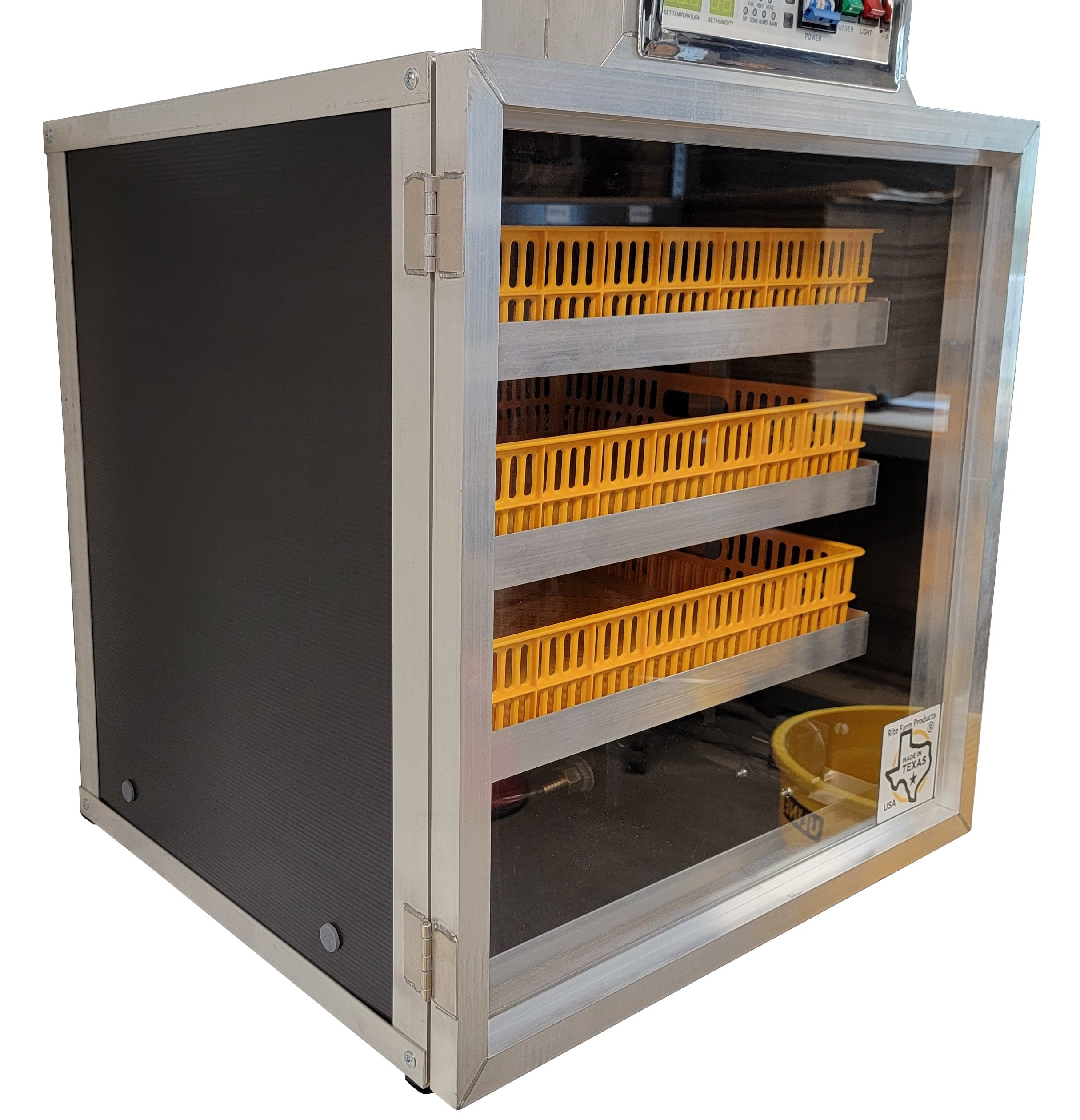 Rite Farm Products PRO264 Professional Cabinet Egg Incubator & Hatcher - Made in USA - Ideal for Poultry Farmers, Hobbyists & Backyard Chicken Breeders