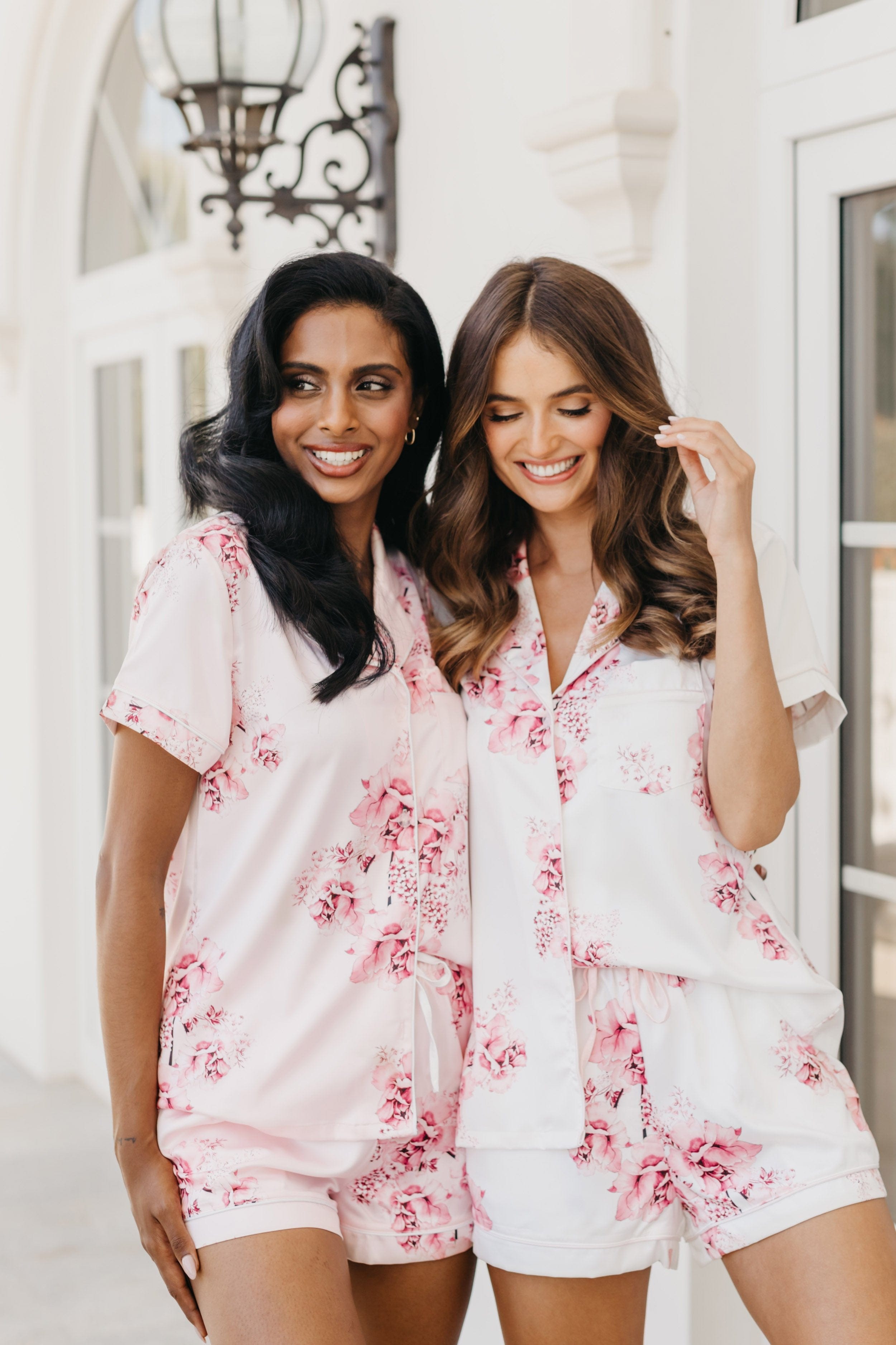 Mileva Floral Printed Pajama Set for Women - Soft & Comfortable Sleepwear - Perfect for Lounging, Sleepovers, and Relaxing at Home