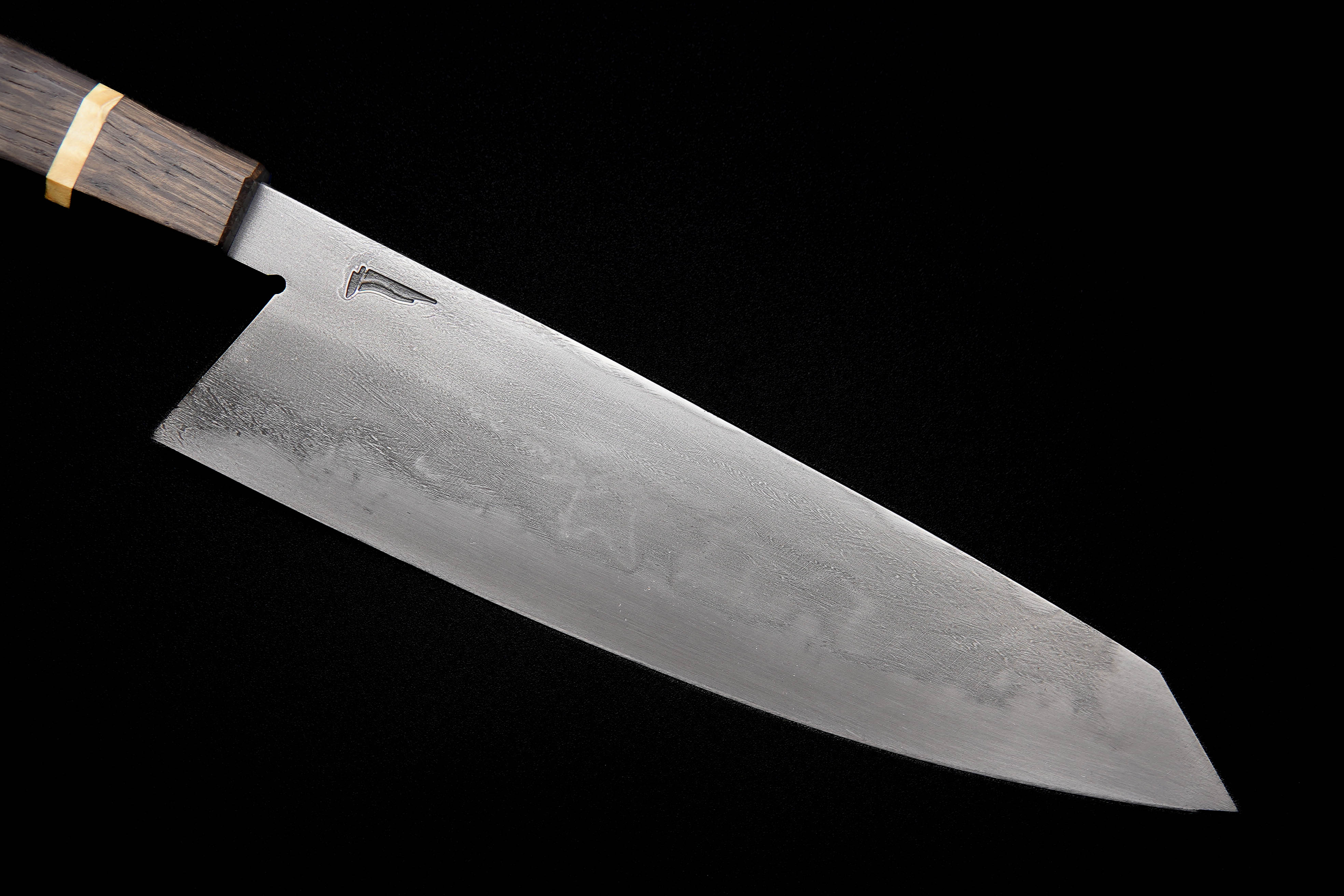 Premium Fudo Forge 210mm Gyuto Japanese Chef Knife by Master Smith Erich Orris - Handcrafted High Carbon Steel Blade for Professional Chefs & Home Cooking - Perfect for Slicing, Dicing & Precision Cutting