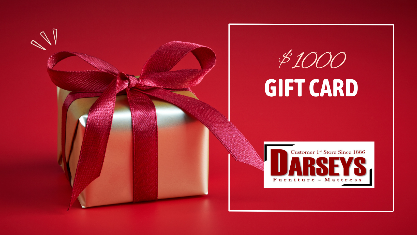 Darseys Gift Card - Perfect for Birthdays, Holidays & Special Occasions | Online & In-Store Use