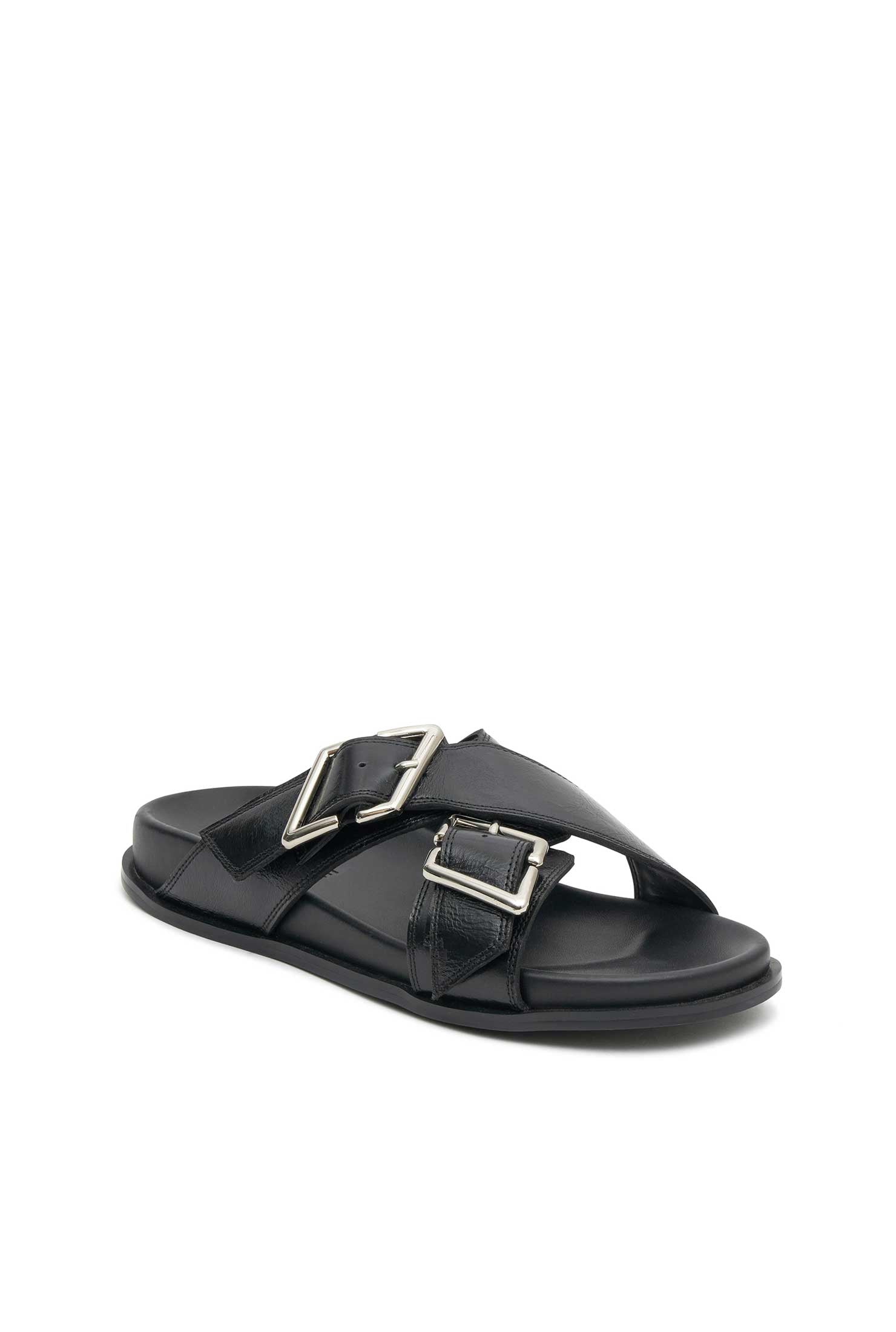 The Mallory Black Slide - Comfortable & Stylish Sandals for Women | Perfect for Beach, Pool, and Summer Outfits