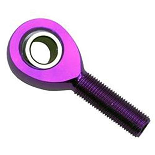 5/8-18 RH Male Purple Aluminum Heim Joint Rod Ends - High Strength for RC Cars, Robotics, and Custom Automotive Projects