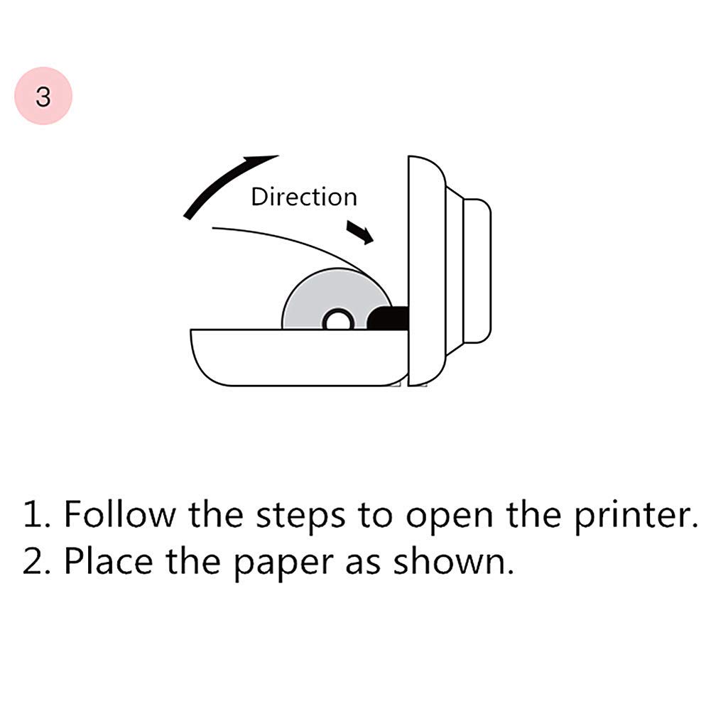 Paperang P1 Thermal Paper 6 Rolls - Mini Printer Paper for Film Photos & Receipts