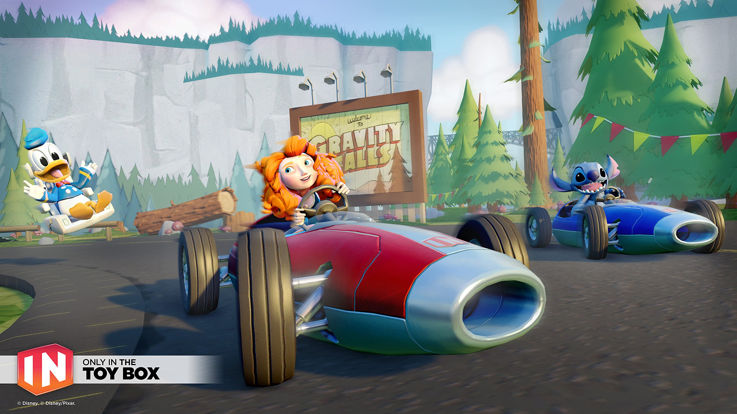 Disney INFINITY 3.0 Edition Toy Box Speedway Expansion Game - Compatible with All Platforms | Fun Family Racing Adventure for Kids & Collectors