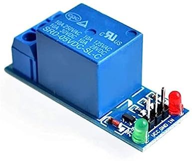 5V 1 Channel Relay Module Switch - High Power Control Board for Arduino, Raspberry Pi, ESP8266 - Perfect for Home Automation, IoT Projects, and DIY Electronics