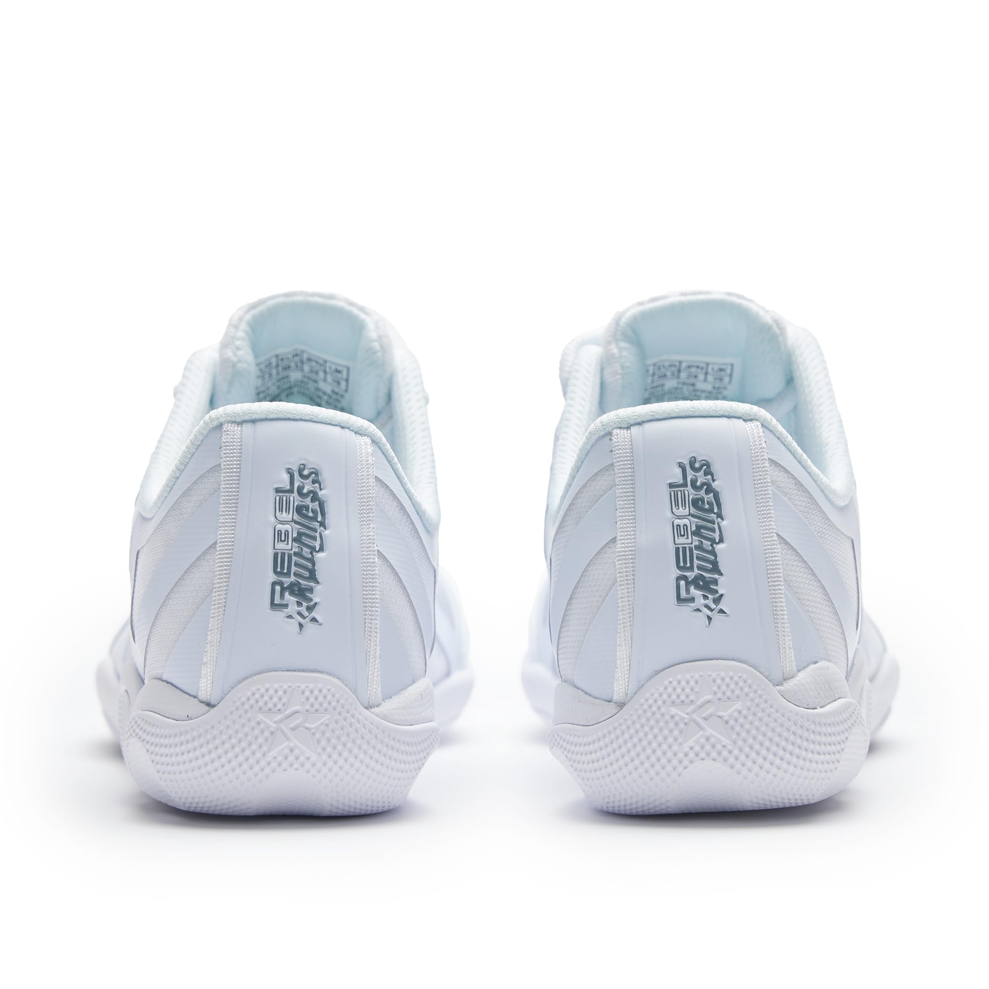Rebel Athletic Ruthless White Cheerleading Shoes - Lightweight & Supportive for Competitive Cheer, Dance, and Gymnastics Performance