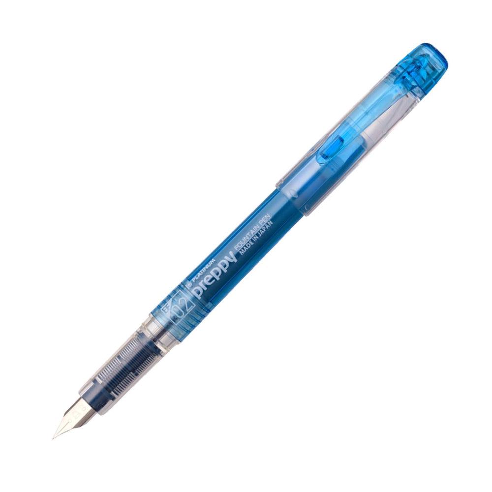 Premium Platinum Preppy Fountain Pen - Smooth Writing Fine Nib for Calligraphy, Note Taking & Gift Giving - Ideal for Students, Professionals & Pen Enthusiasts