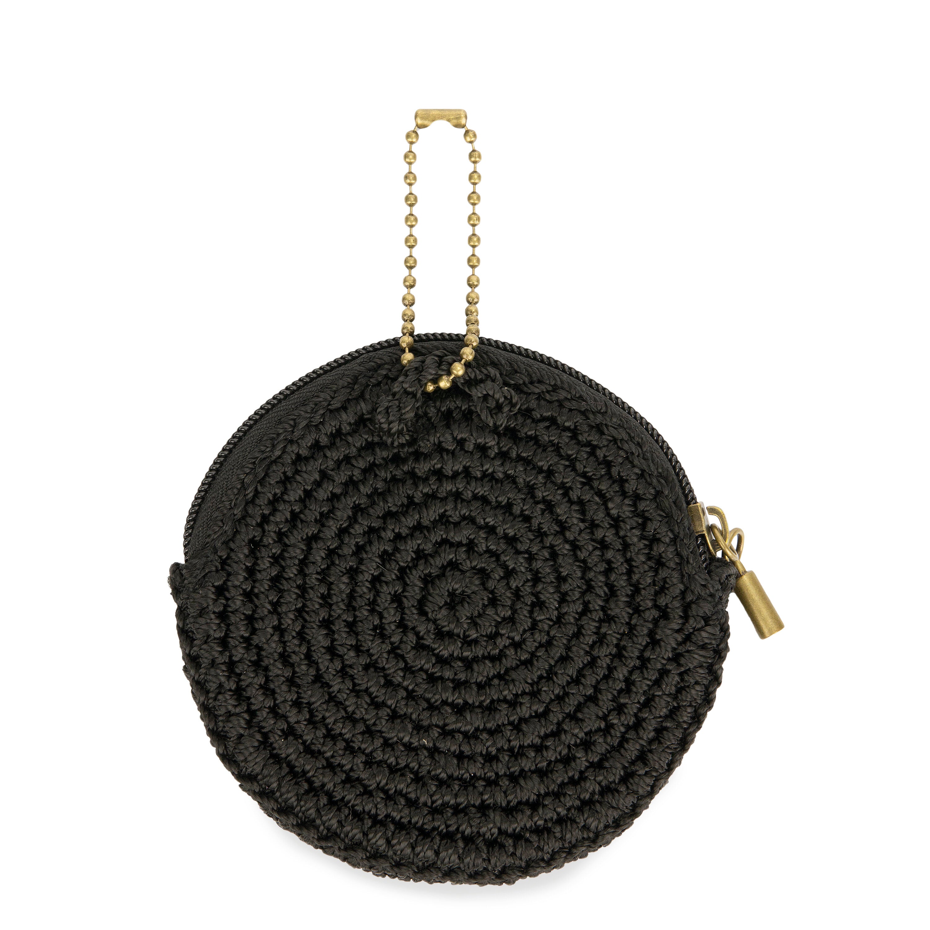 Circle Coin Pouch - Small Leather Wallet for Cash & Cards - Perfect for Travel, Shopping, and Everyday Use