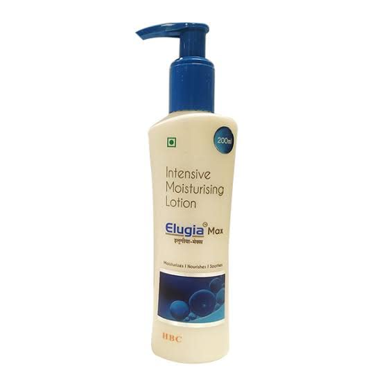 Elugia Max Moisturizing Lotion for Dry Skin - Hydrating Body Lotion with Shea Butter & Vitamin E - Perfect for Daily Use, After Shower & Winter Care