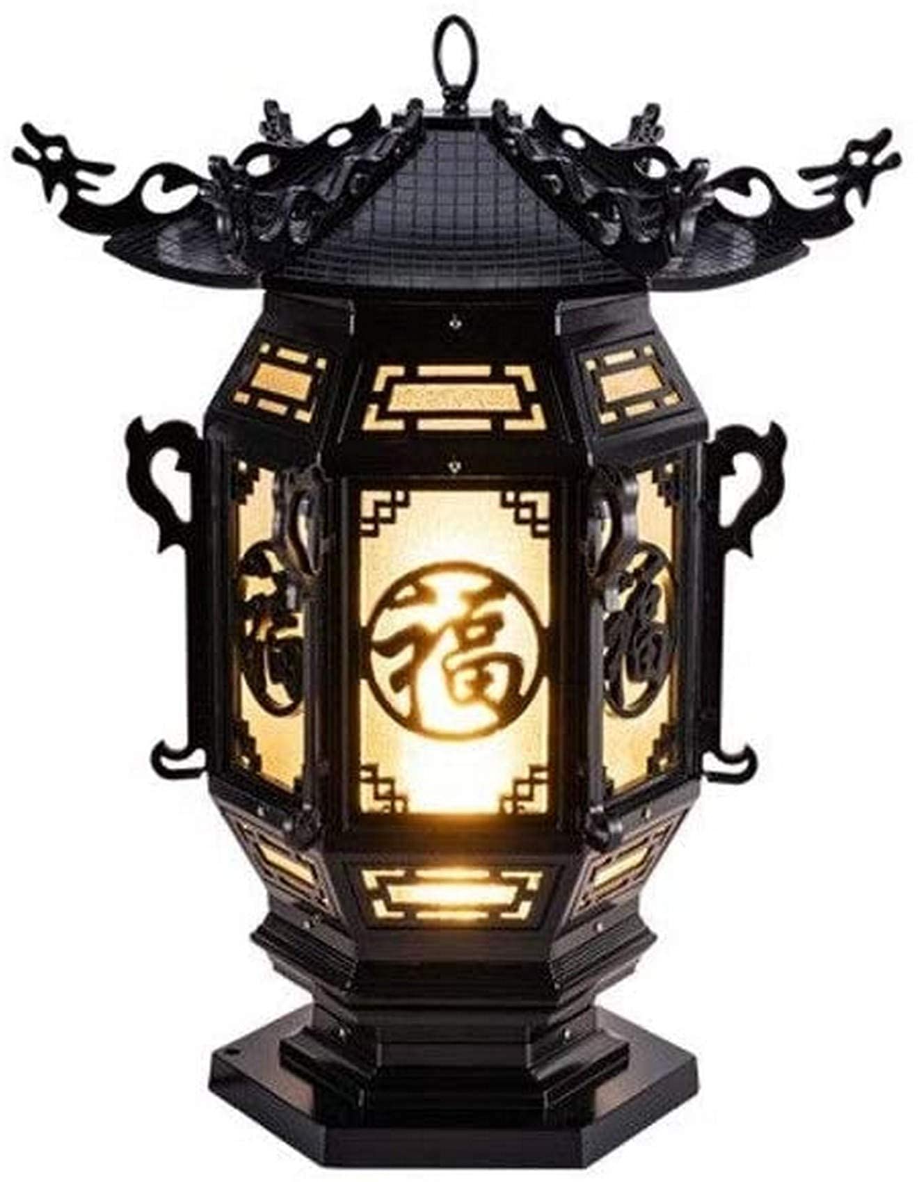 Waterproof Outdoor LED Column Light for Front Door, Garden, Patio, and Fence - Villa Wall Lamp with Pillar Headlight for Landscape Lighting - Perfect for Household, Driveway, and Pathway Illumination