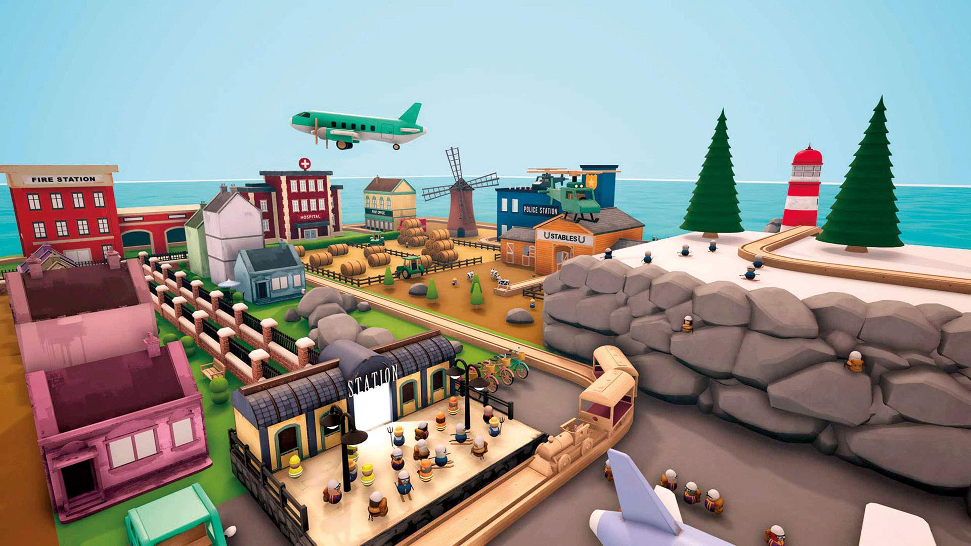Tracks The Train Set Game for PC - Fun Simulation & Strategy Game for Train Enthusiasts | Perfect for Family Game Nights & Relaxing Solo Play