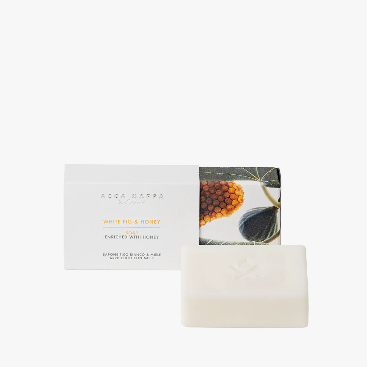 Natural White Fig & Honey Handmade Soap for Dry Skin - Moisturizing, Aromatherapy, Gift Set for Spa, Bath & Relaxation at Home
