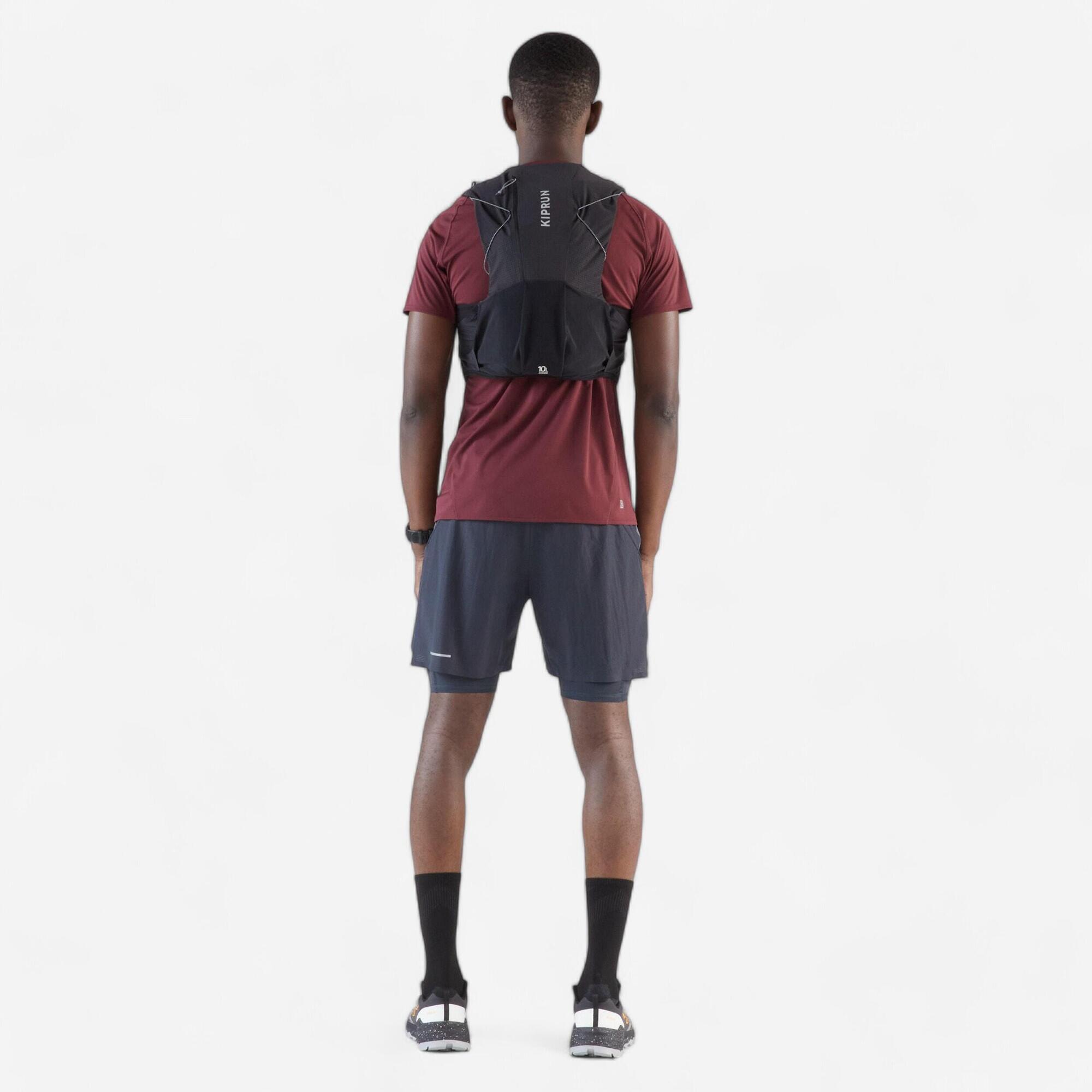 Kiprun 10L Running Hydration Vest with 1L Water Bladder - Lightweight Hydration Pack for Trail Running, Hiking & Outdoor Adventures
