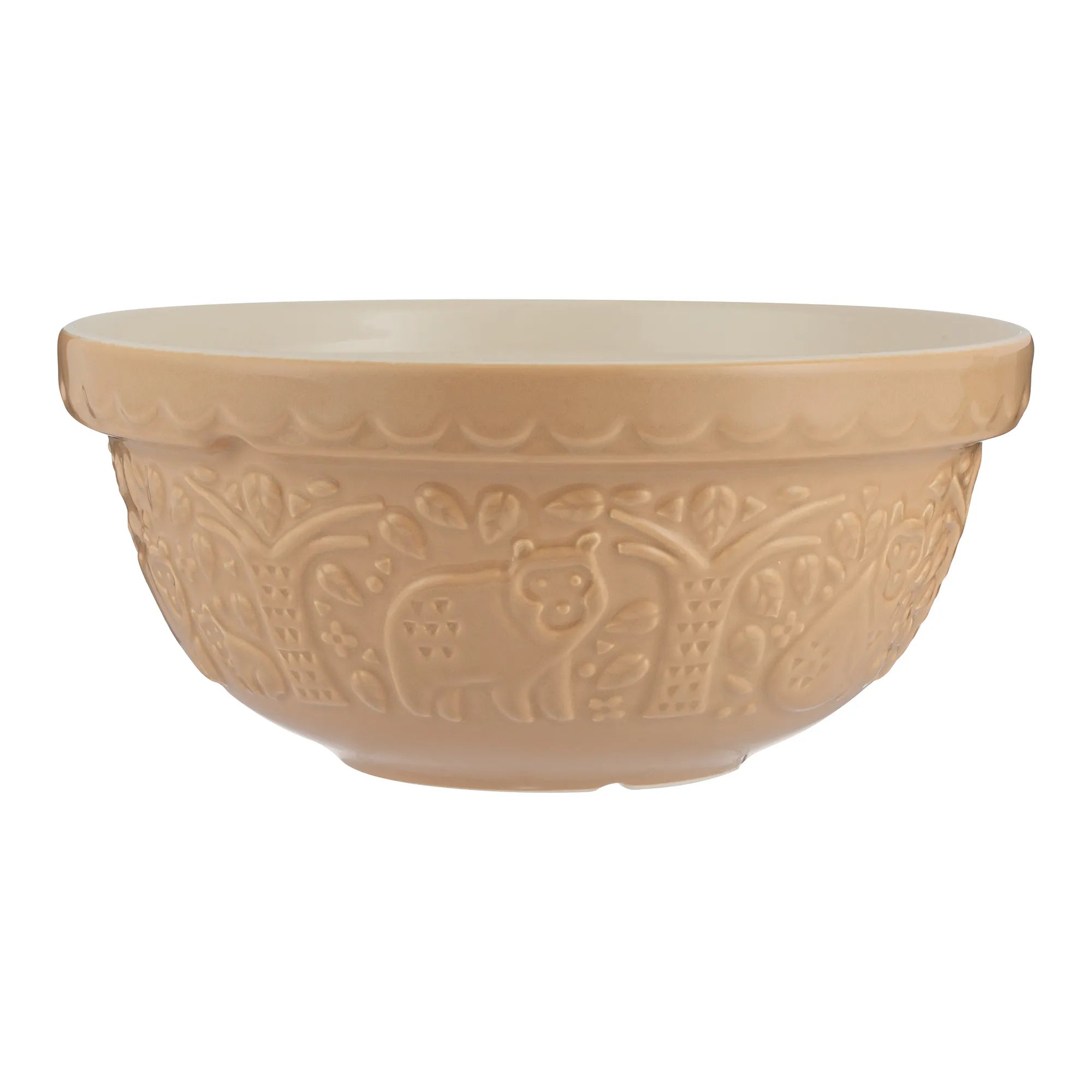 Mason Cash Mixing Bowl Set - In The Forest Design, Ceramic Mixing Bowls for Baking, Cooking & Serving - Perfect for Home Kitchen, Holiday Baking & Gift Giving