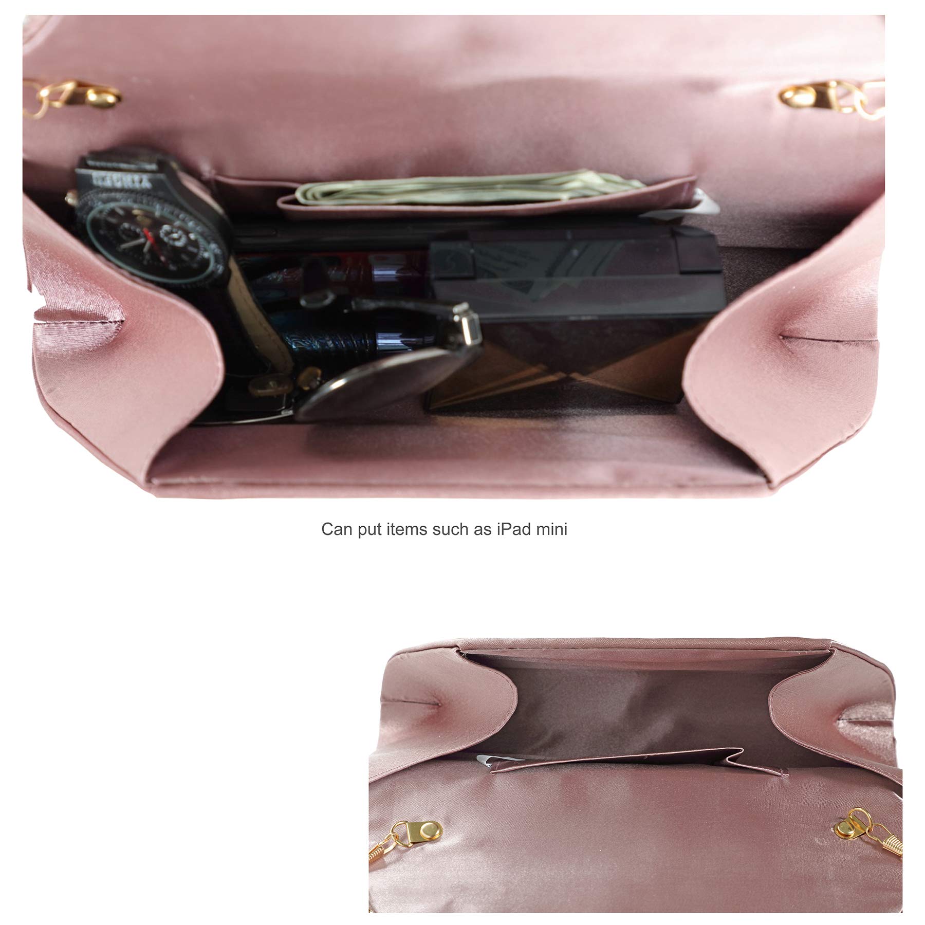 Mihawk Women's Evening Clutch Purse & Handbag - Elegant Wristlet Bag for Parties, Weddings & Special Occasions | Fashionable Women's Accessories for Night Out & Formal Events