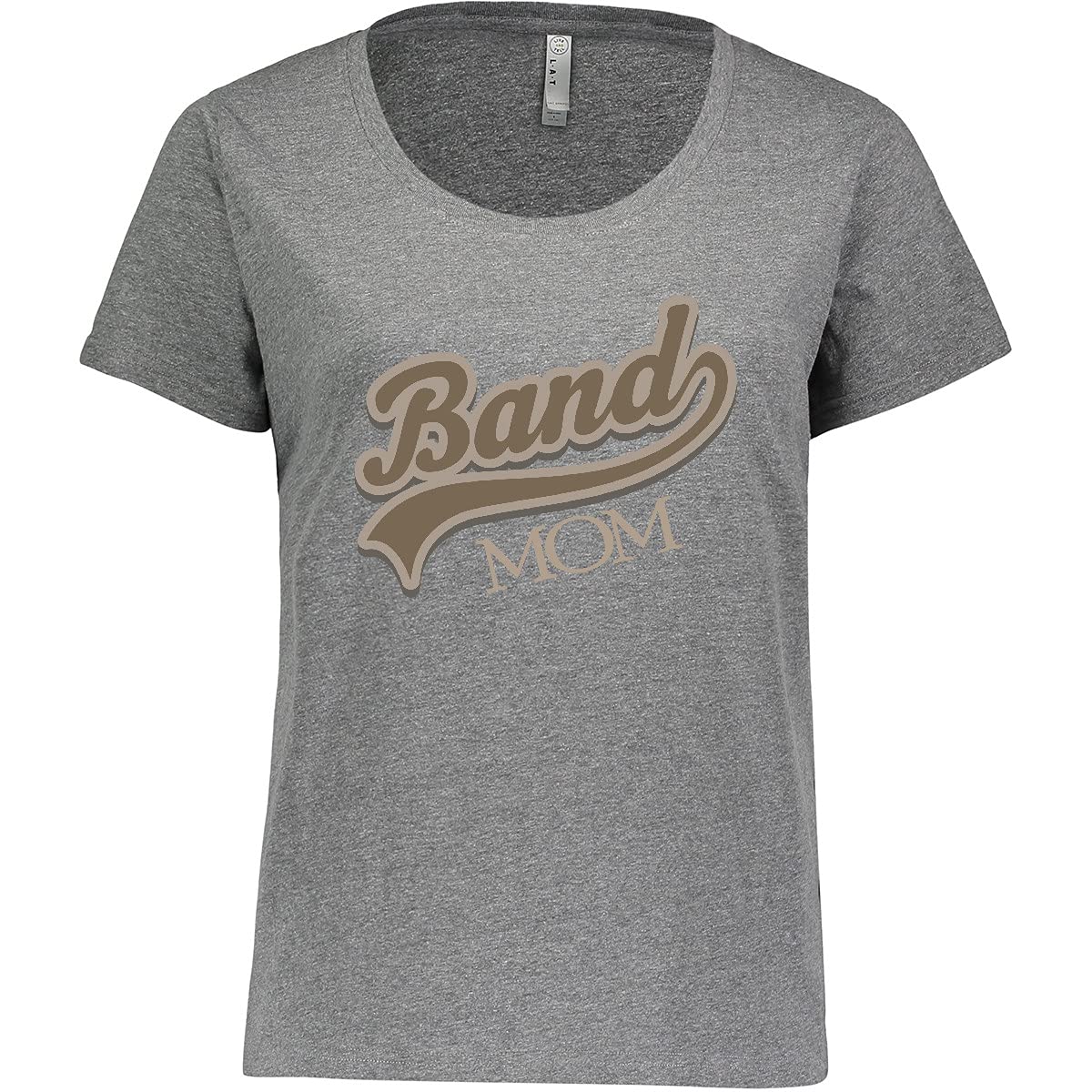 Inktastic Band Mom Gift Idea - Women's Plus Size T-Shirt for Music Lovers | Perfect for Concerts, Mother's Day & Casual Wear