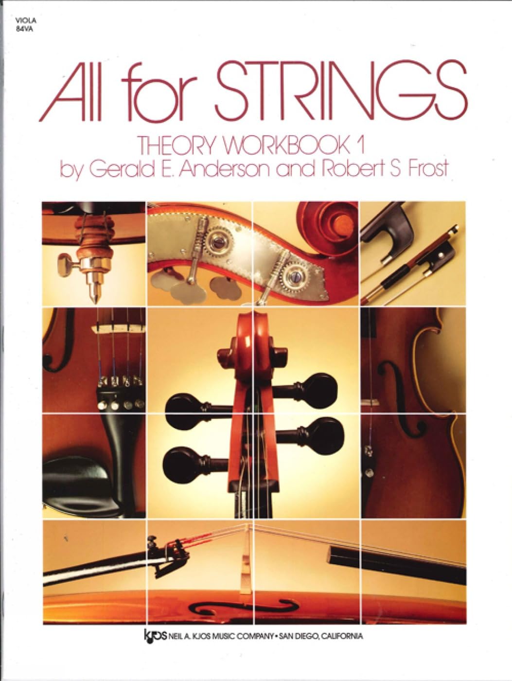 84VA - All for Strings Theory Workbook - Book 1 – Viola - Essential Music Theory Practice for Beginners & Students - Perfect for Classroom, Home Study & Viola Lessons