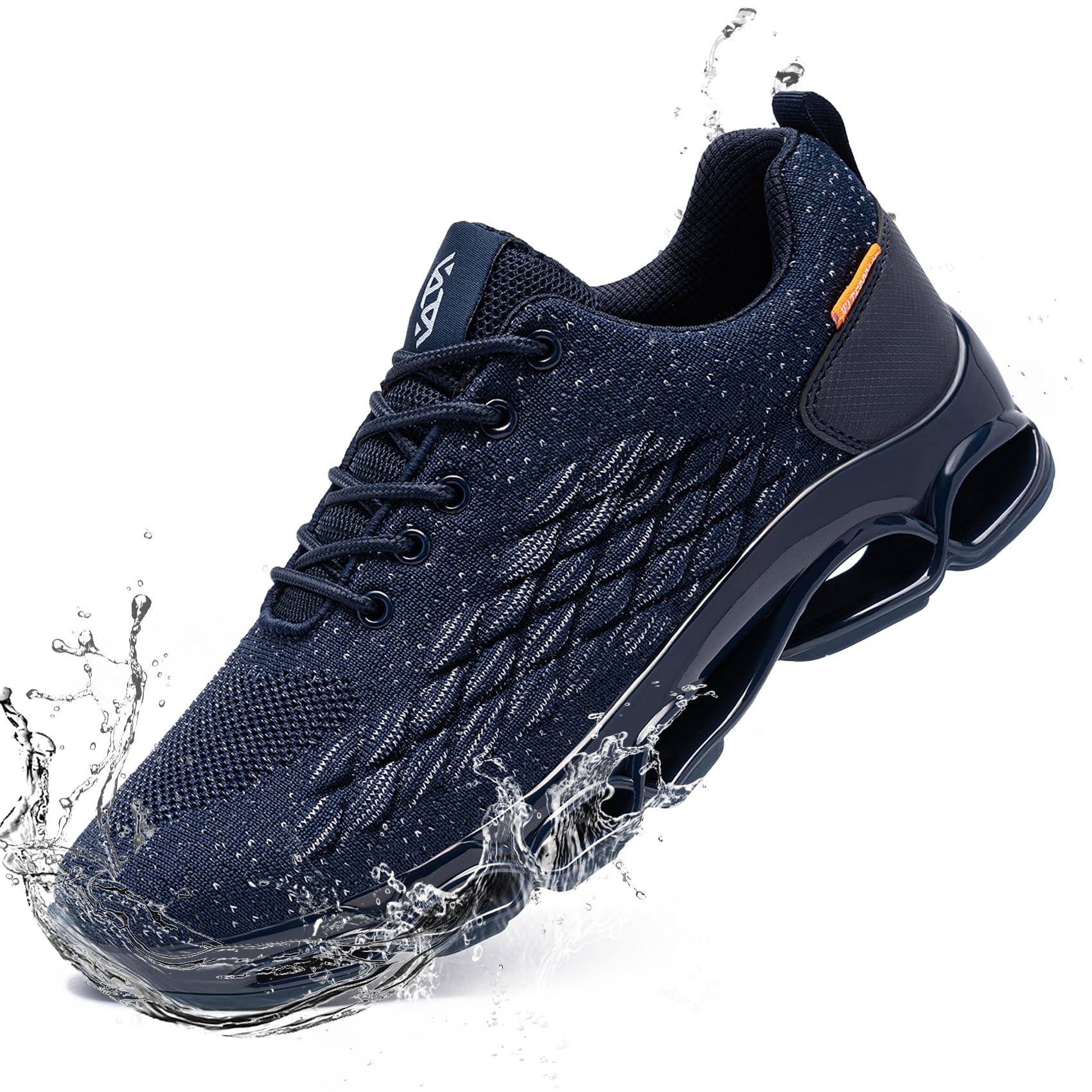 **FATES TEX Waterproof Tennis Shoes for Men & Women - Wide Fit, Breathable Sneakers for Walking, Running, Work & Rainy Days - Comfortable & Durable Non-Slip Casual Shoes**    *(Perfect for Outdoor Activities, Commuting, Hiking & Wet Weather Wear)*